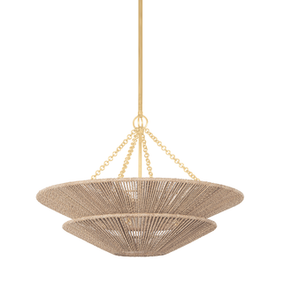 Tropea Pendant Gold Leaf