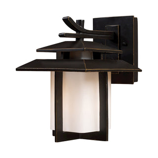 Kanso 11'' High 1-Light Outdoor Sconce - Aged Bronze