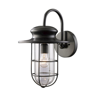 Portside 17.5'' High 1-Light Outdoor Sconce - Matte Black