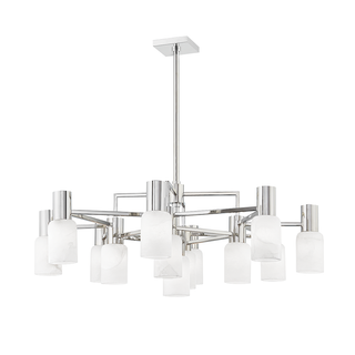 Centerport Chandelier Polished Nickel