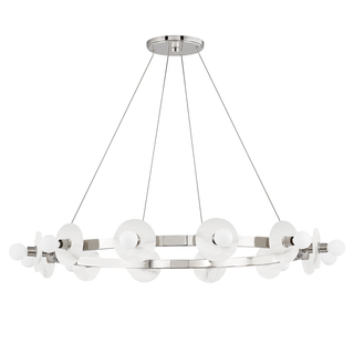 Austen Chandelier Polished Nickel