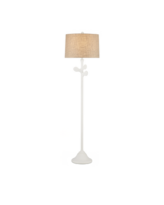 Charny White Floor Lamp