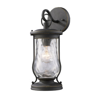 Farmstead 14'' High 1-Light Outdoor Sconce - Matte Black