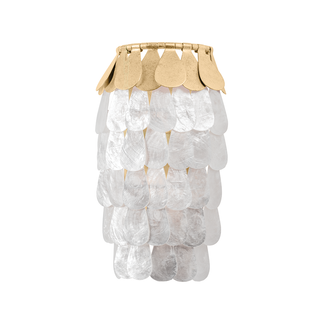 Coralie Wall Sconce VINTAGE GOLD LEAF