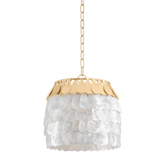 Coralie Pendant VINTAGE GOLD LEAF