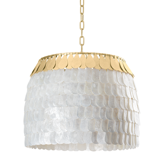 Coralie Chandelier VINTAGE GOLD LEAF