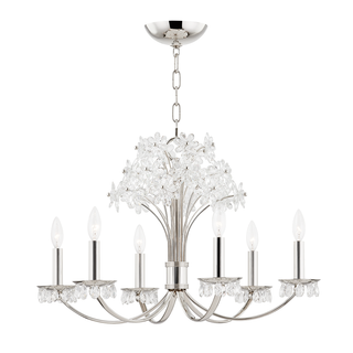 Beaumont Chandelier Polished Nickel