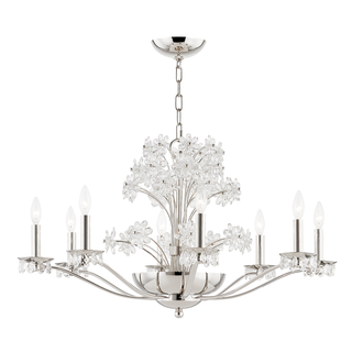 Beaumont Chandelier Polished Nickel