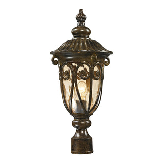 Logansport 21'' High 1-Light Outdoor Post Light - Hazelnut Bronze