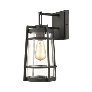 Crofton 15'' High 1-Light Outdoor Sconce - Charcoal