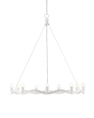 Serpentina White Chandelier