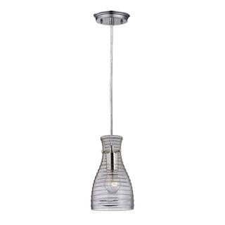 Strata 6'' Wide 1-Light Mini Pendant - Polished Chrome