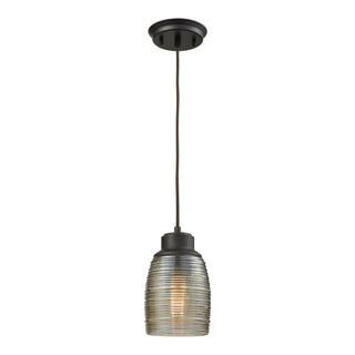 Muncie 5'' Wide 1-Light Pendant - Oil Rubbed Bronze