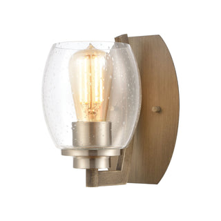 Bixler 8'' High 1-Light Sconce - Light Wood