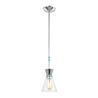 Modley 6'' Wide 1-Light Mini Pendant - Polished Chrome