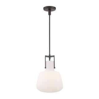 Izel 1-Light Glass Pendant - Oil Rubbed Bronze