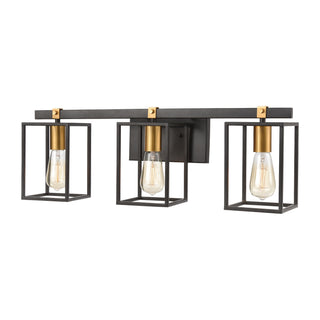 Cloe 26'' Wide 3-Light Vanity Light - Matte Black