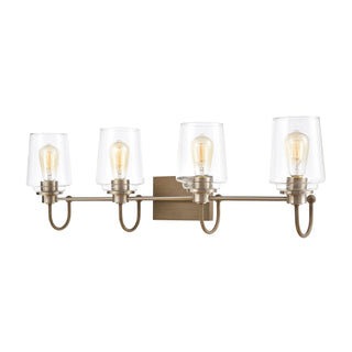 Bakersfield 35'' Wide 4-Light Vanity Light - Light Wood