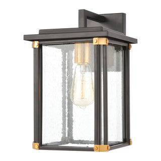 Vincentown 14'' High 1-Light Outdoor Sconce - Matte Black