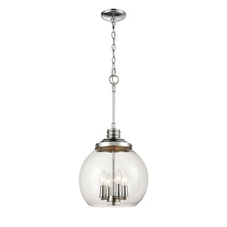 Chandra 13'' Wide 4-Light Pendant - Polished Chrome