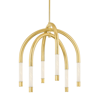 ZEME Chandelier VINTAGE POLISHED BRASS