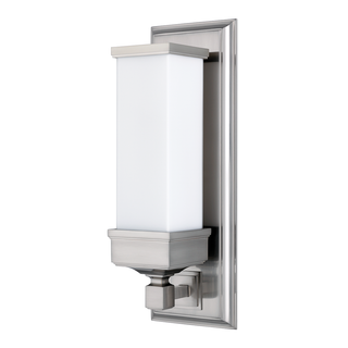 Everett Wall Sconce Satin Nickel