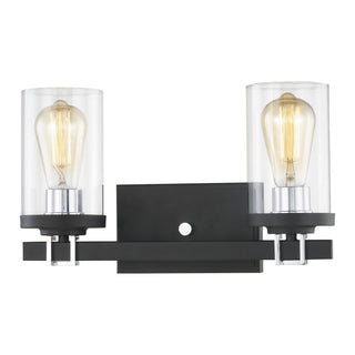 Holdfast 15'' Wide 2-Light Vanity Light - Charcoal