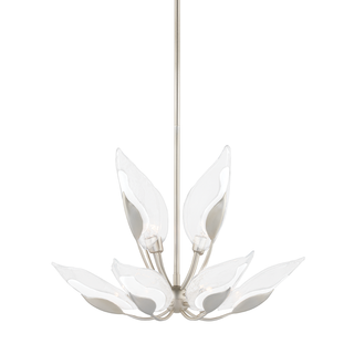 Blossom Chandelier Silver Leaf