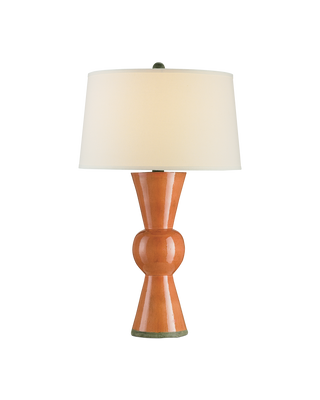 Upbeat Orange Table Lamp