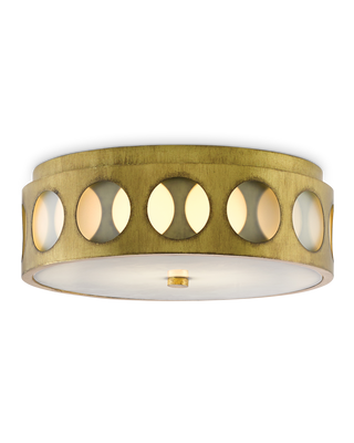 Go-Go Brass Flush Mount