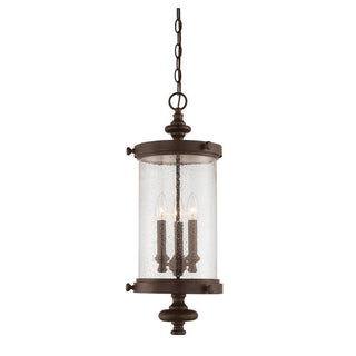 Palmer 3-Light Outdoor Hanging Lantern in Walnut Patina Walnut Patina