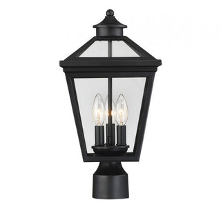 Ellijay 3-Light Outdoor Post Lantern in English Bronze