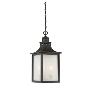 Monte Grande 3-Light Outdoor Hanging Lantern in Slate Slate