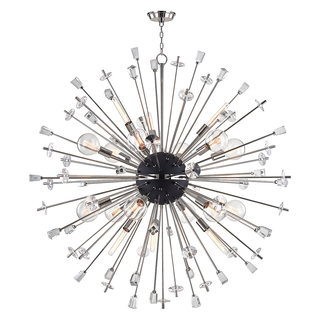 Liberty Chandelier Polished Nickel