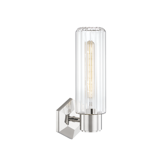 Roebling Wall Sconce Polished Nickel