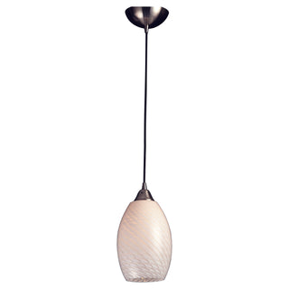 Mulinello 6'' Wide 1-Light Pendant - Satin Nickel (LED)