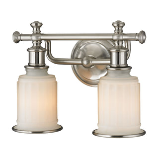 Acadia 13'' Wide 2-Light Vanity Light - Brushed Nickel