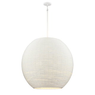 Sophie 30.5'' Wide 4-Light Pendant - White Coral