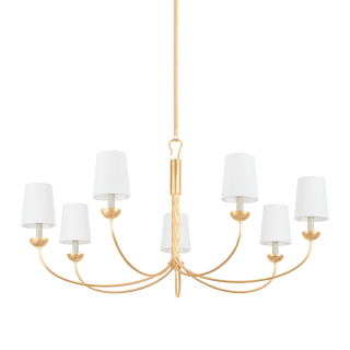 MONTPELIER Chandelier Vintage Gold Leaf