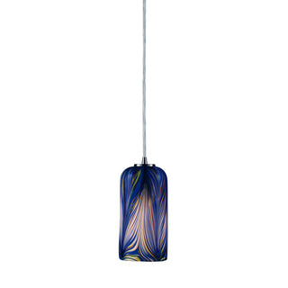 Molten 5'' Wide 1-Light Pendant - Satin Nickel (LED)