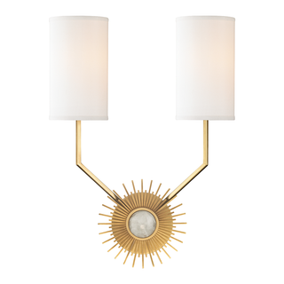 Borland Wall Sconce Aged Brass