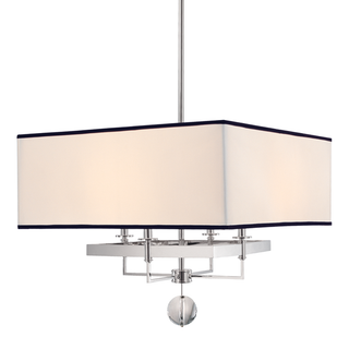 Gresham Park Chandelier Polished Nickel