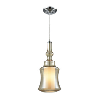 Alora 8'' Wide 1-Light Mini Pendant - Polished Chrome