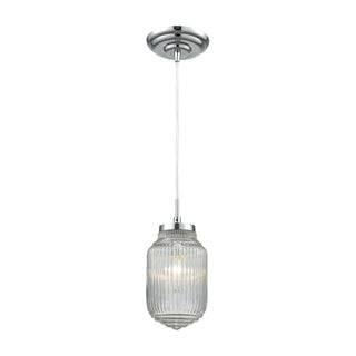 Dubois 5'' Wide 1-Light Mini Pendant - Polished Chrome