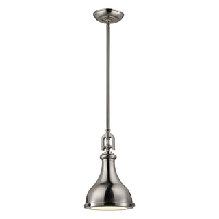 Rutherford 9'' Wide 1-Light Mini Pendant - Brushed Nickel