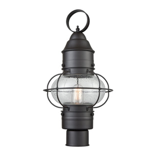 Onion 19'' High 1-Light Outdoor Post Light - Oil Rubbed Bronze