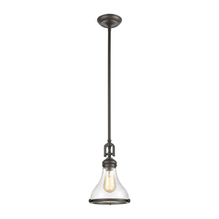 Rutherford 9'' Wide 1-Light Mini Pendant - Oil Rubbed Bronze