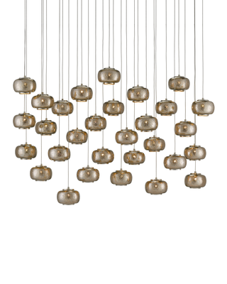 Pepper 30-Light Linear Multi-Drop Pendant