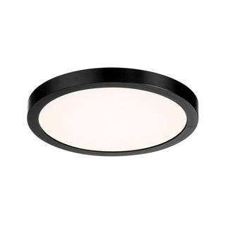 LED Flush Mount in Black