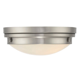 Lucerne 2-Light Ceiling Light in Satin Nickel Satin Nickel